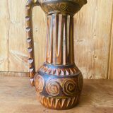 Vase pitcher Huguette Bessone Vallauris 1960