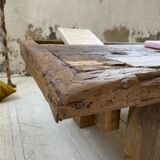 Brutally artisanal oak coffee table