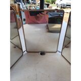 Triptych mirror from the 50s / 60s