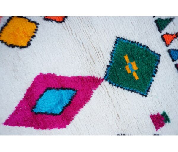 Tapis berbère coloré 138x101cm