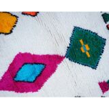 Tapis berbère coloré 138x101cm