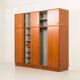 Melvin Mikkelsen extra large wardrobe in teak, Denmark 1960s
