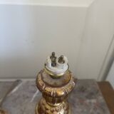 Antique Pair of Wooden Gilded Candle Holders 19th Century