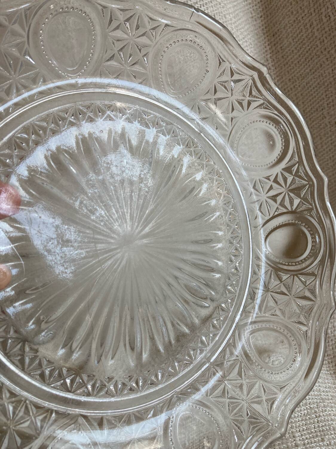 Dish and bell for chiseled cheese