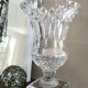 Vase 1960 cut bohemian crystal