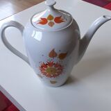 Vintage Italian porcelain coffee pot