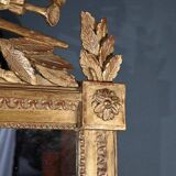 Important gilded wooden mirror, Louis XV period – 1768