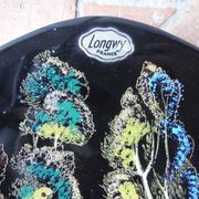 Assiette en faïence émaux de Longwy vintage années 60/70
