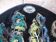 Plate of earthenware, longwy enamels, Vintage, 60/70s