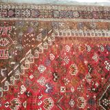 Ancient Persian rug, 285/215 cm, handmade.