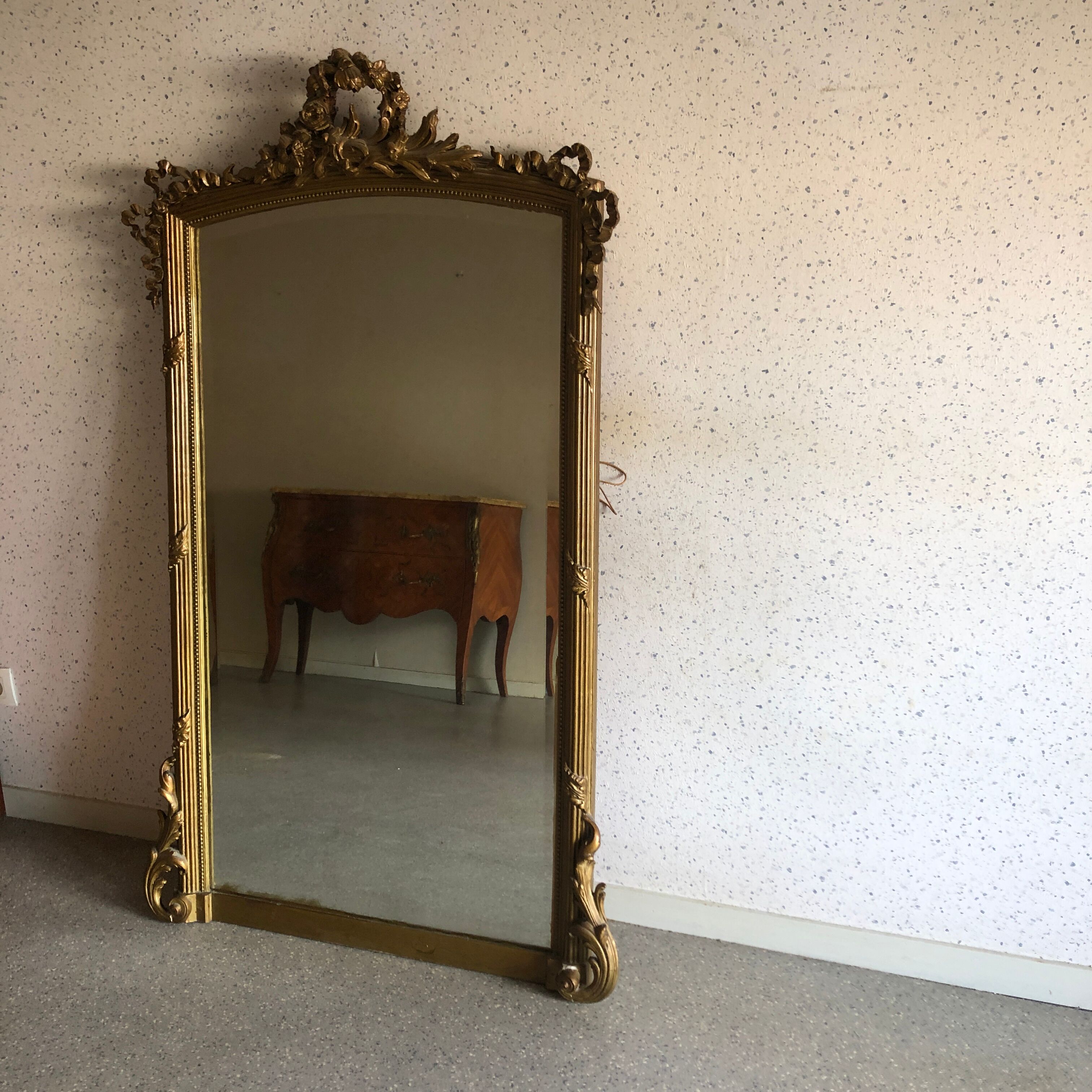 Trumeau mirror