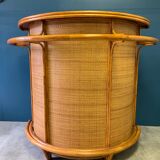 Vintage rattan bar