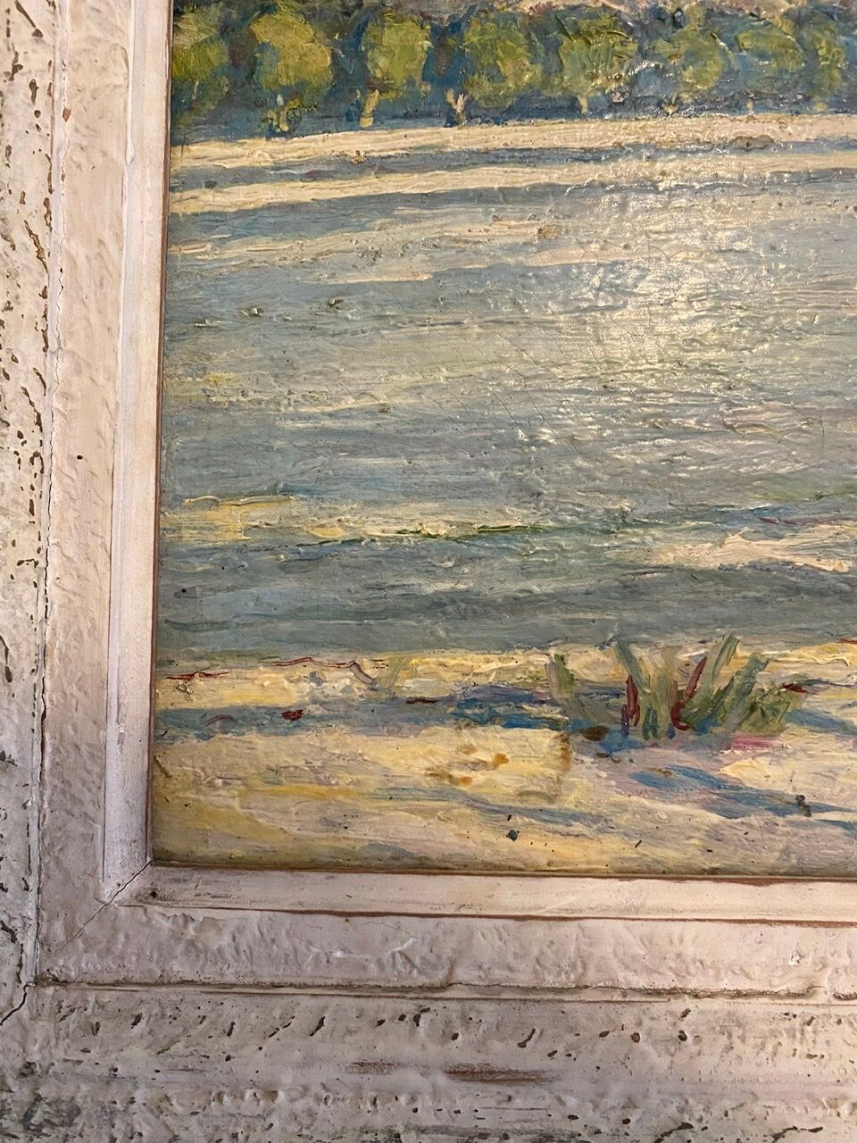 Old painting, signed marine, 50s/60s