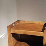 Solid wood side table - Louis XVI style