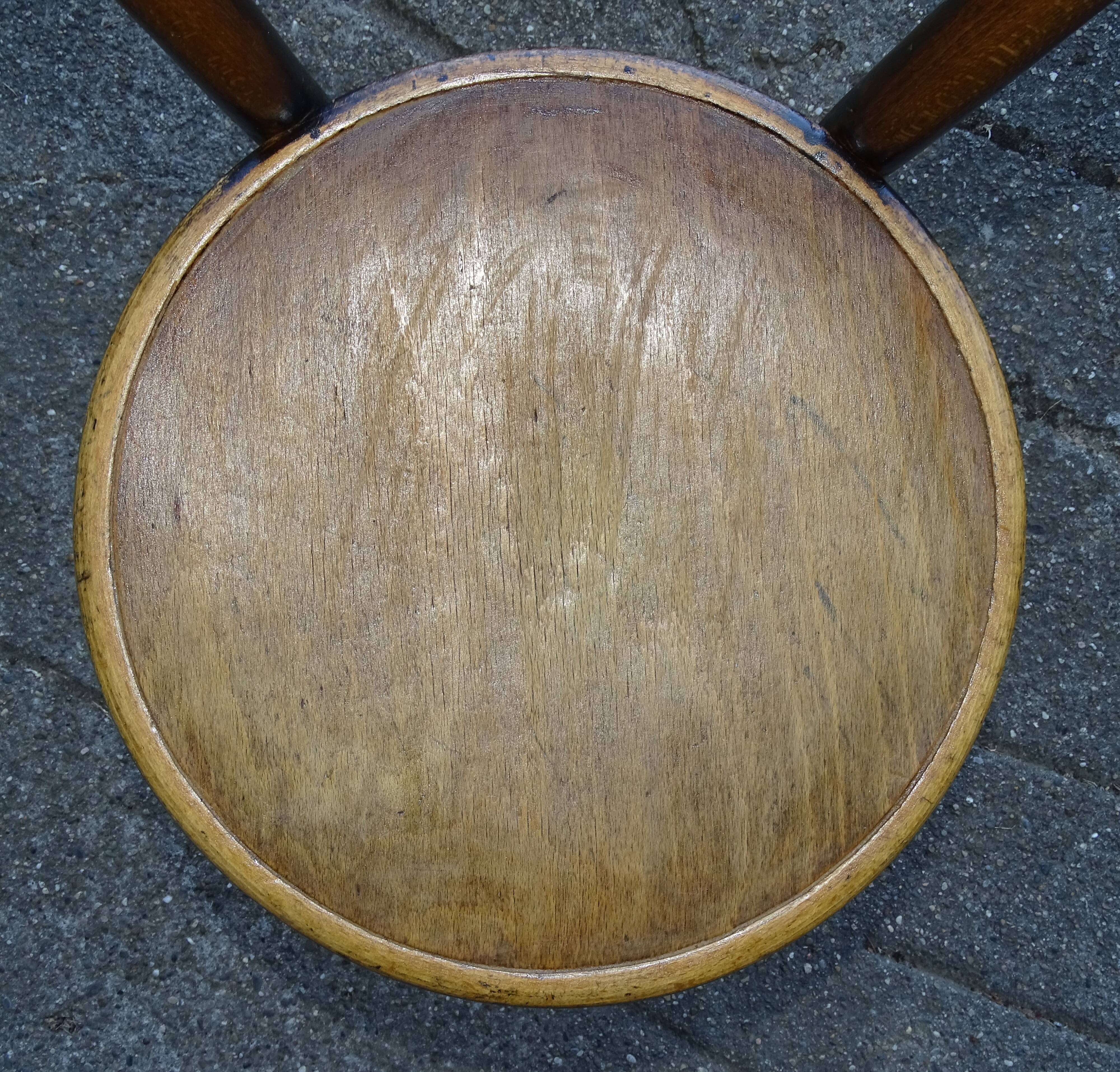 Paire de chaises bistrot par kohn n°14 1/2 vers 1900