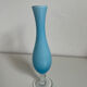 Blue opaline vase