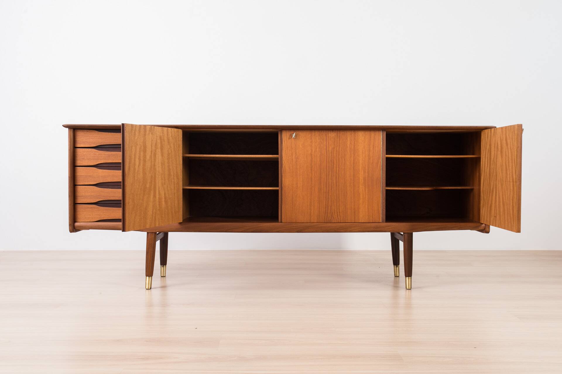 Teak Sideboard by Brødrene Sörheim, Norway, 1960s