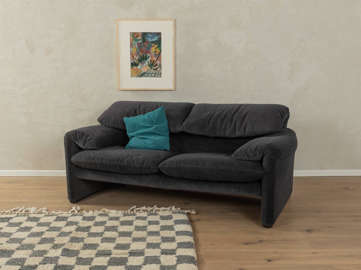 675 MARALUNGA Sofa, Vico Magistretti, Cassina, vintage