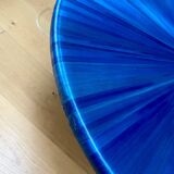 Straw marquetry nesting tables