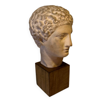 Greek plaster head