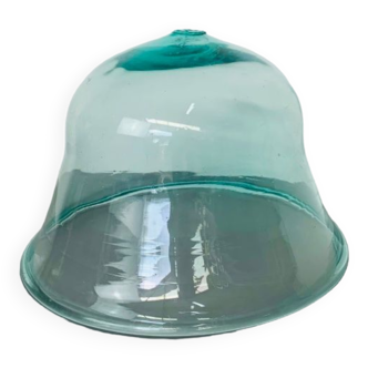 Ancienne cloche à melon, cloche de maraicher en verre soufflé 40 cm Déco jardin Vintage
