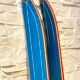 Paire de ski vintage en bois