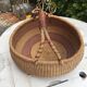 Lot of two former African baskets