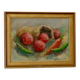 Original Swedish oil on panel "Still Life with Products" by A. Kondrell.