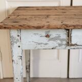 Patinated table