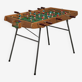 Vintage folding table football on foot from the 70s