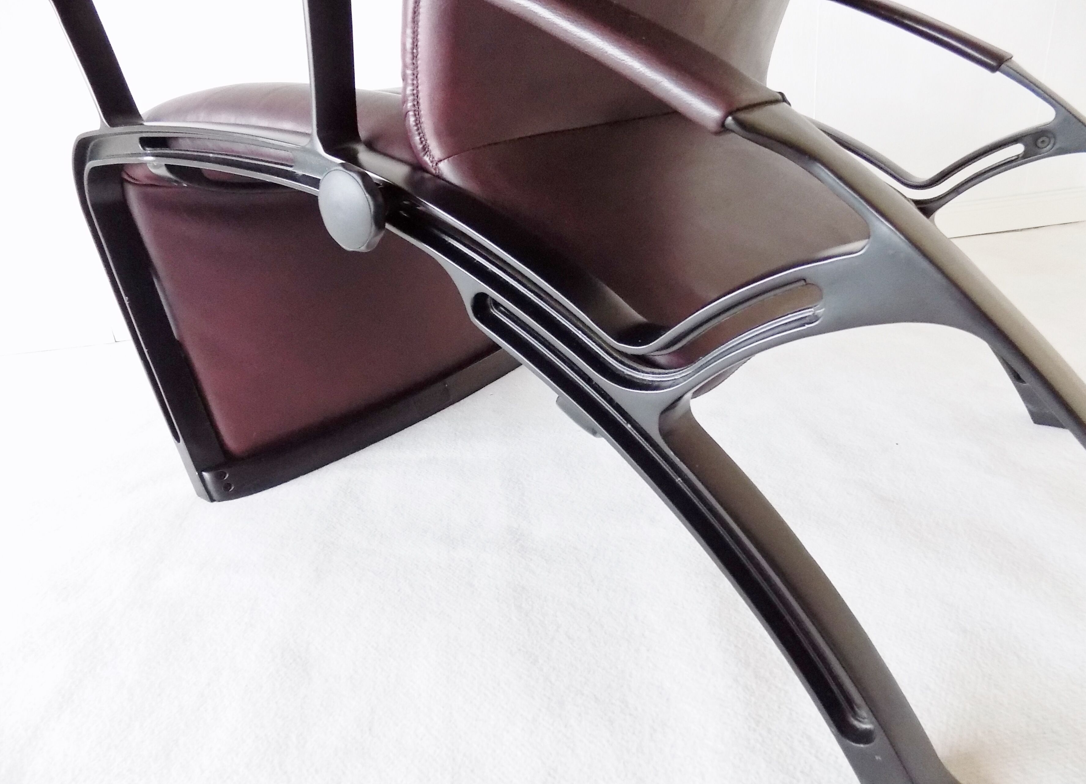 Interprofil IP84S reclining lounge chair by Ferdinand A. Porsche