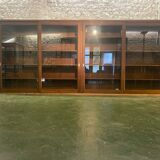 Large glass library