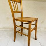 Light wood bistro chair