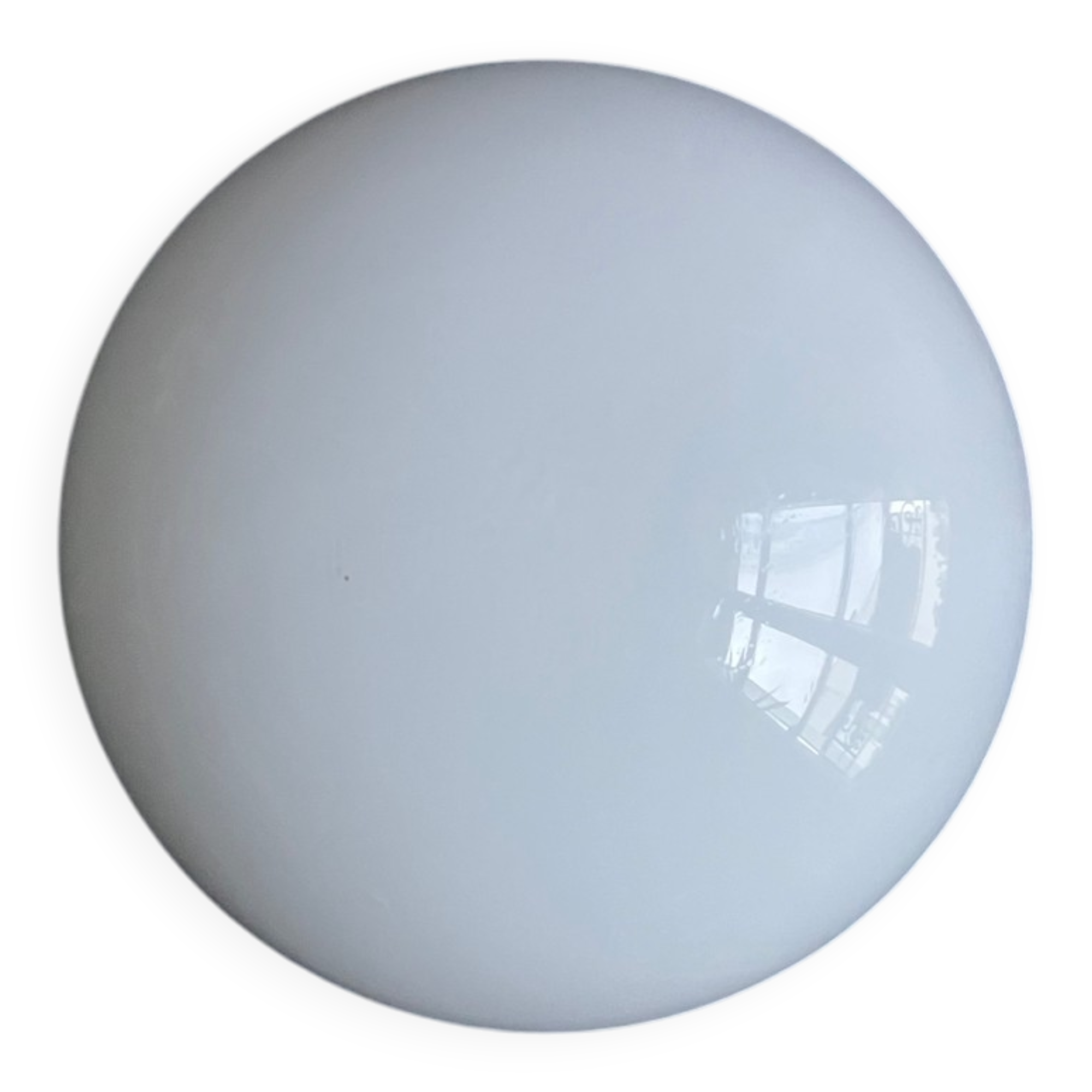 Baby round opaline ceiling light minimalist