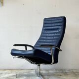 Swivel Lounge Chair, Bolia, Denmark, 1970s, mid-century, vintage