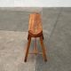 Vintage wooden shoe rack with grease, mid-century, 1950s.