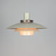 Danish metal hanging lamp 1970