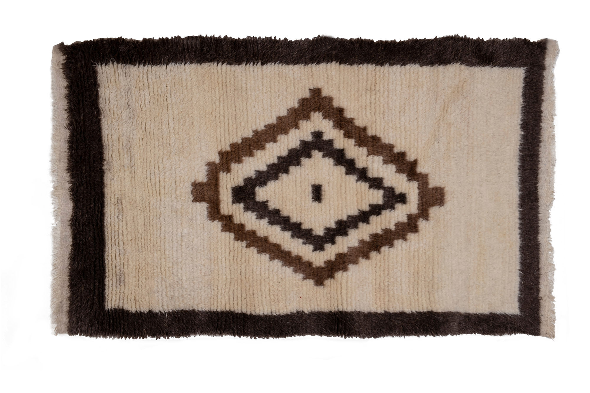 Turkish tulu rug with mohair, 1970s 114 x 190 cm