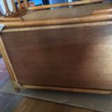 Rattan bookcase