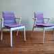 Italian dining chairs "Villabianca" by Vico Magistretti for Cassina