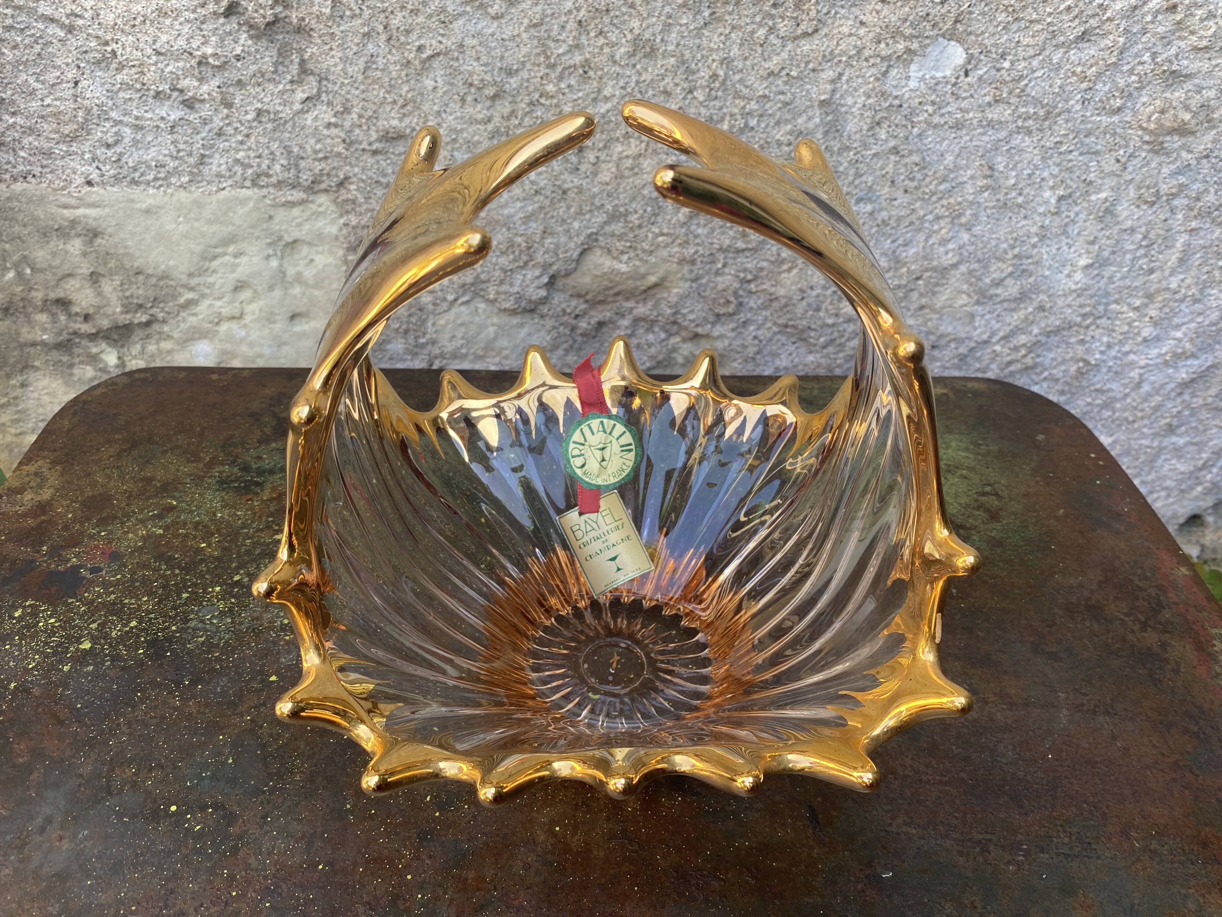 Bayel crystal bowl, 1950s
