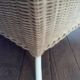 Vintage wicker toy box