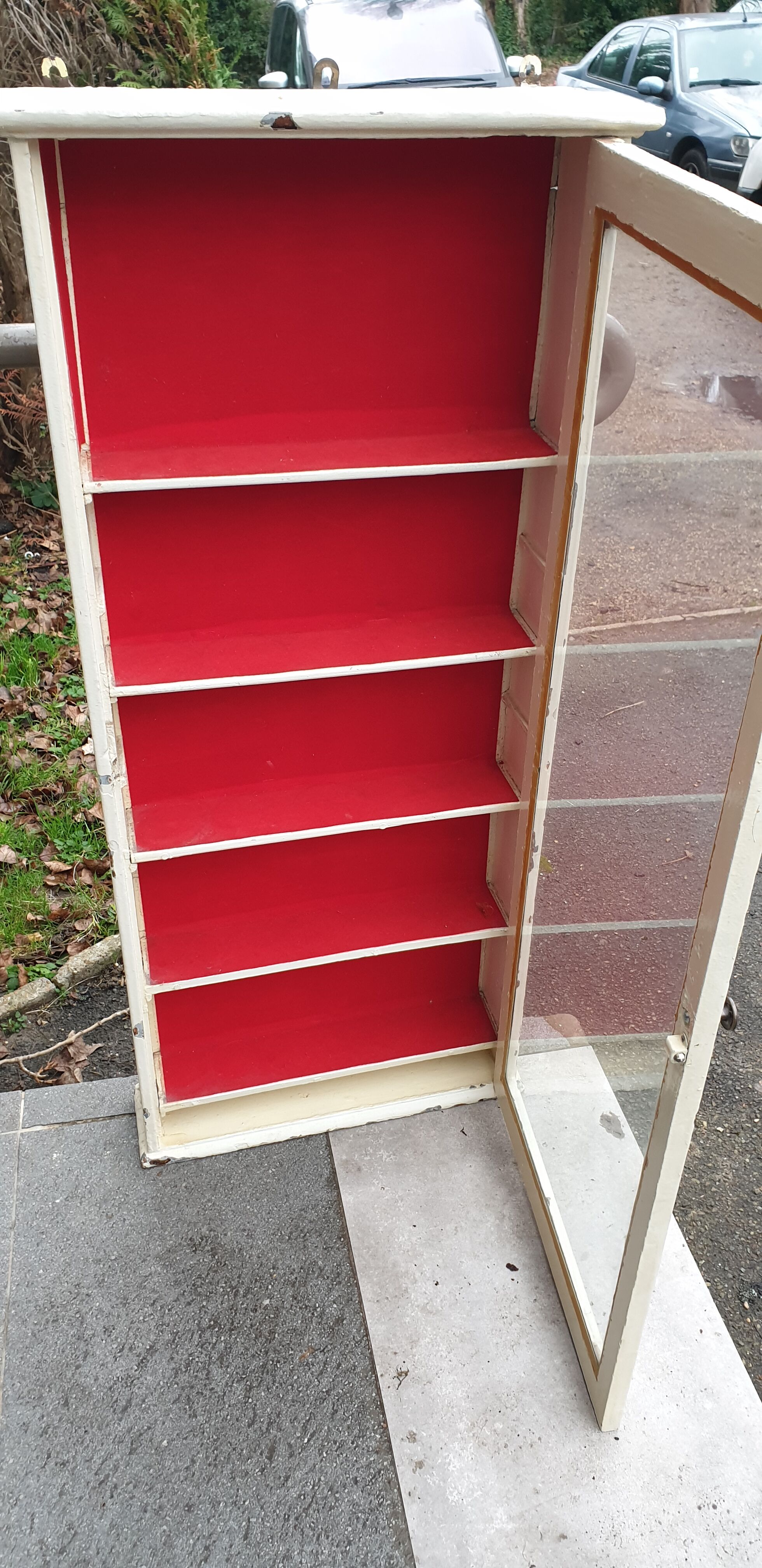 Wall display case year 40/50