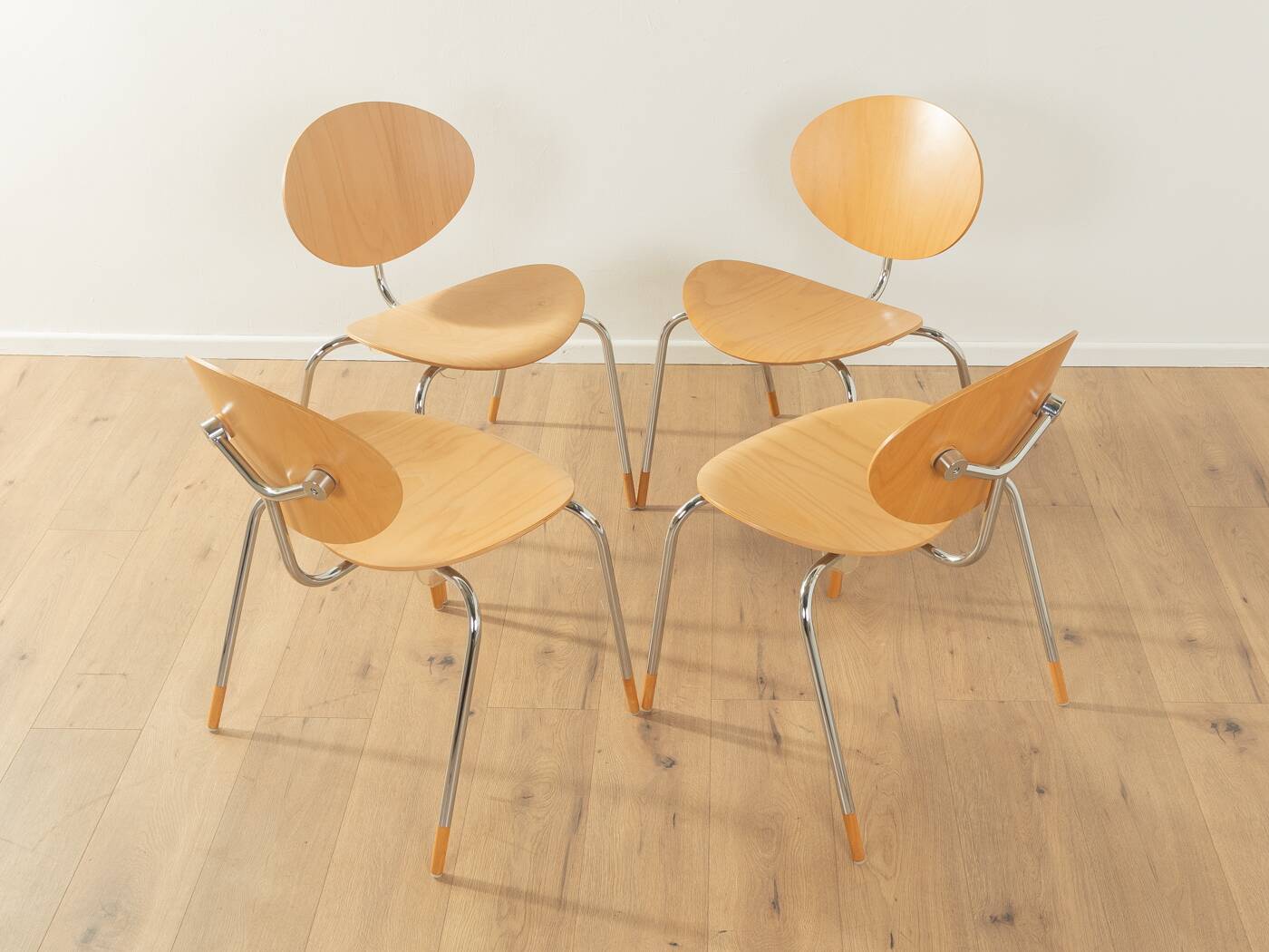 Flötotto dining chairs, model "mosquito", vintage