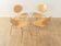 Flötotto dining chairs, model "mosquito", vintage