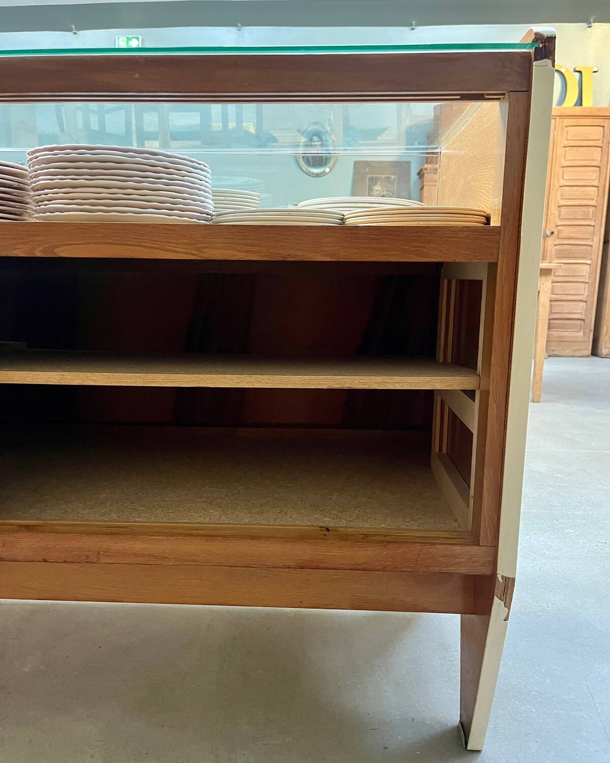 1950s Siegel Paris display counter (renovated)