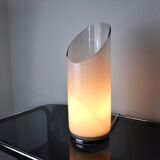 Tubular lamp by Murano Mazzega, opaque glass, Italy, 1960