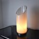 Tubular lamp by Murano Mazzega, opaque glass, Italy, 1960