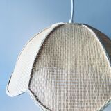 Bohemian suspension flower shape in raffia