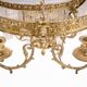 Lustre en laiton de la première moitié du XXe siècle.